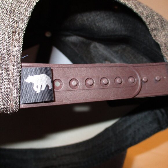 AZTEC Eagle NEW Woman Adjustable Back Gray Green White Embroidered Hat Cap - Picture 4 of 11